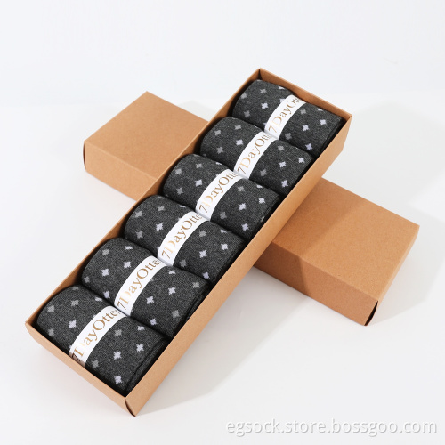Business modal dress sock for men-grey 6S